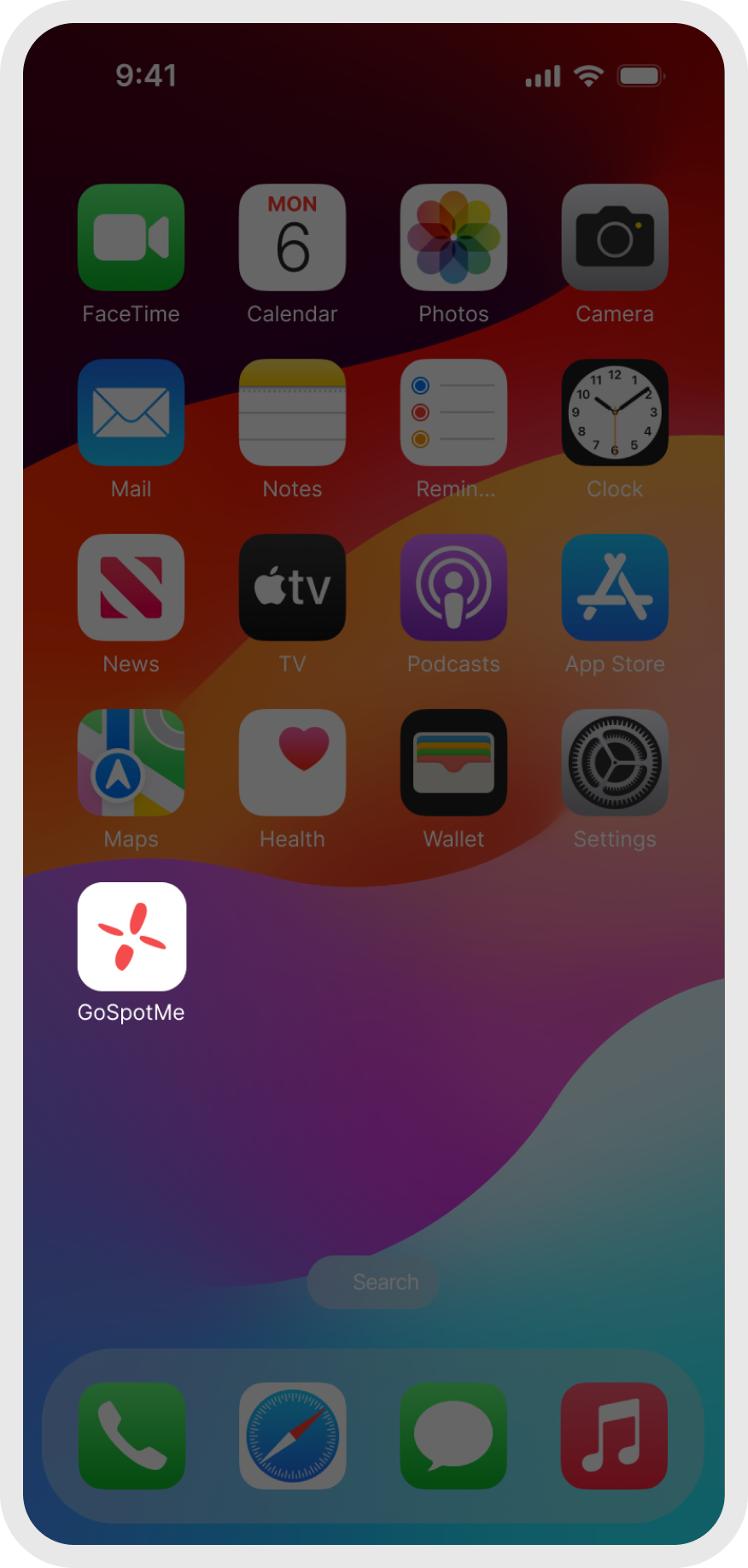 GoSpotMe widget