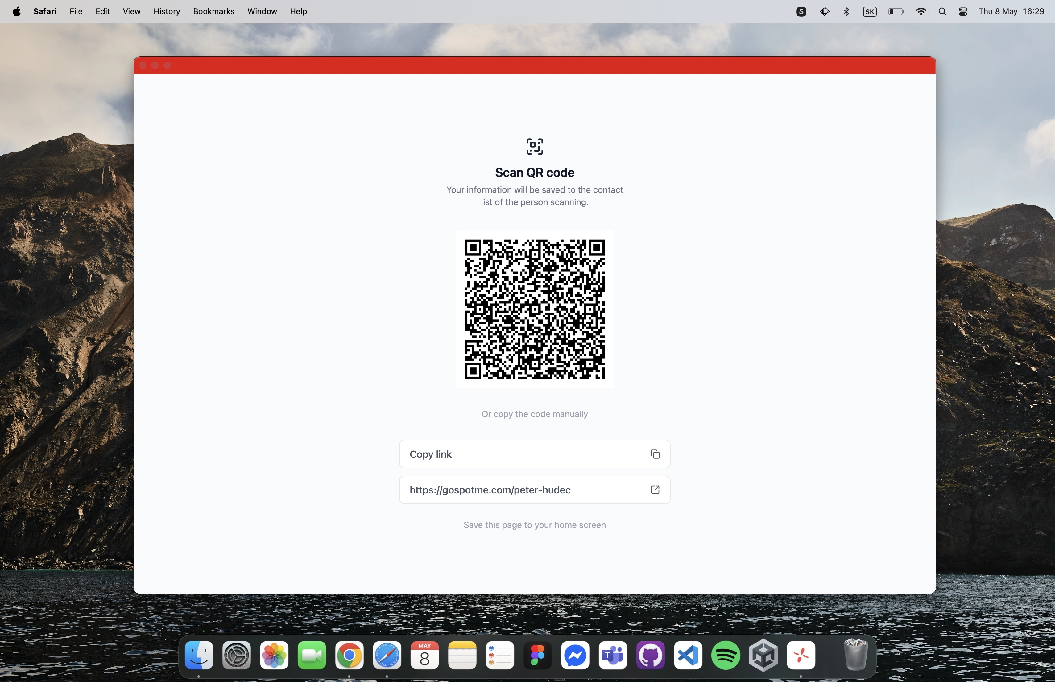 Open the app from home screen